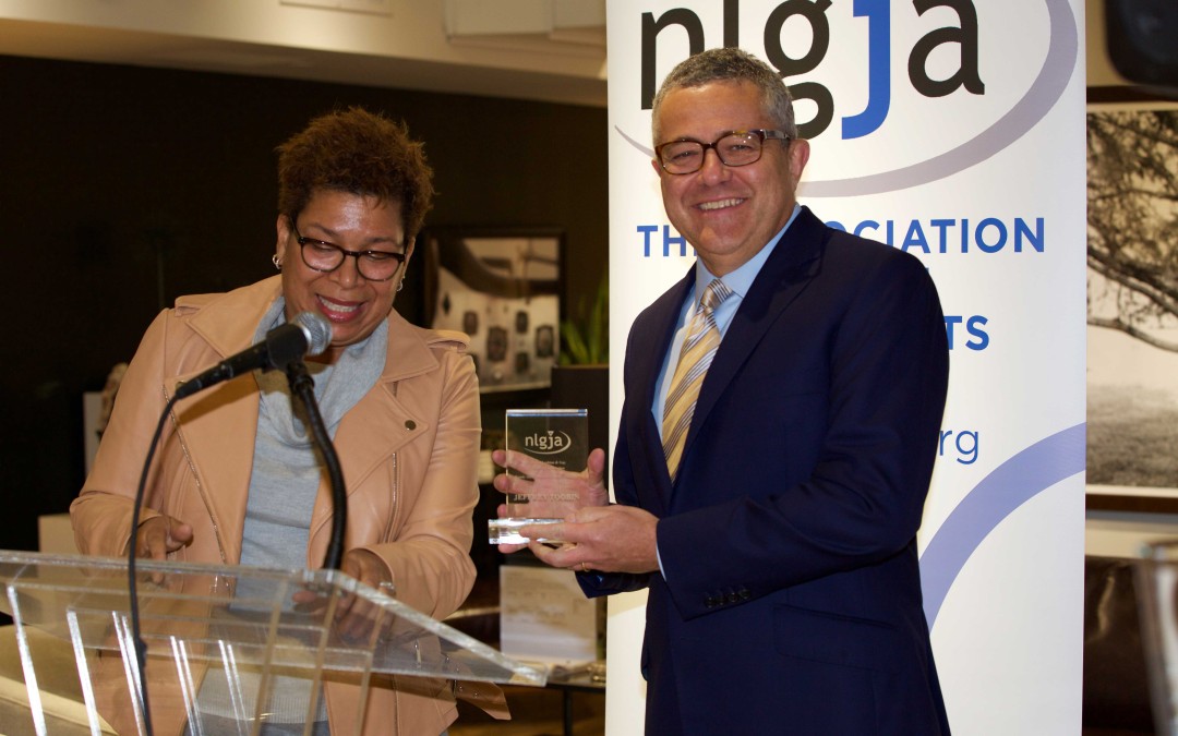 NLGJA Honored Jeffrey Toobin for Coverage of LGBT Coverage at Last Night’s Dateline:DC